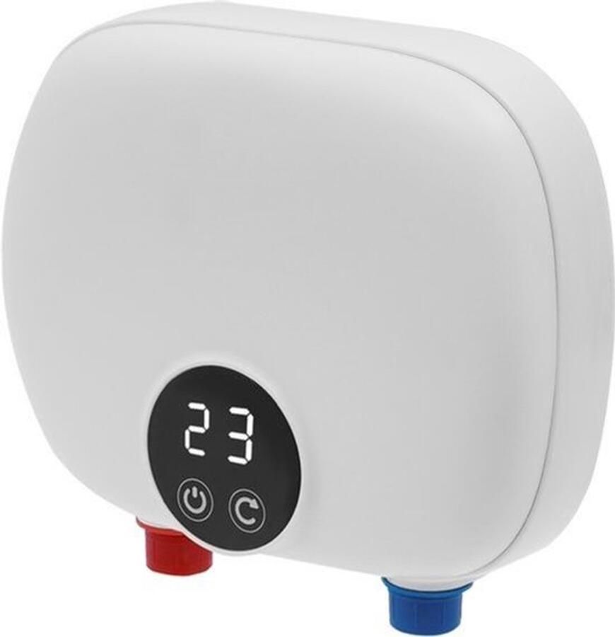 Elektronische Waterkoker LED-Scherm 5500W Mini Doorstroomverwarmer Voor Badkamer