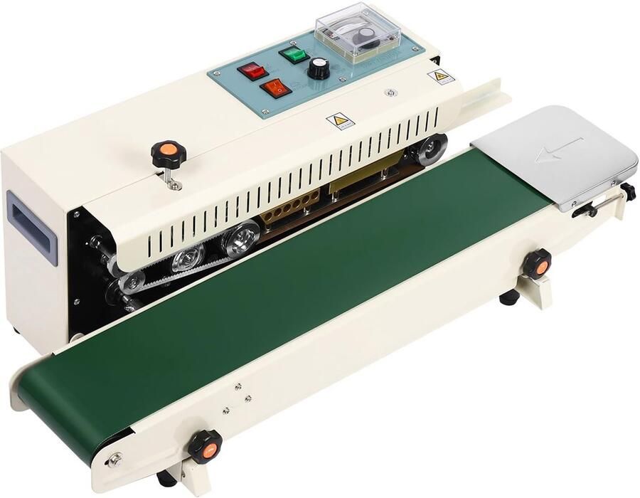 Elzusha Automatische Plastic Zak Sealer Machine 500W voor Continu Sealen
