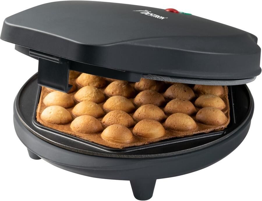 Elzusha Bubble Wafelijzer voor Heerlijke Bubble Wafels met 700 W Vermogen