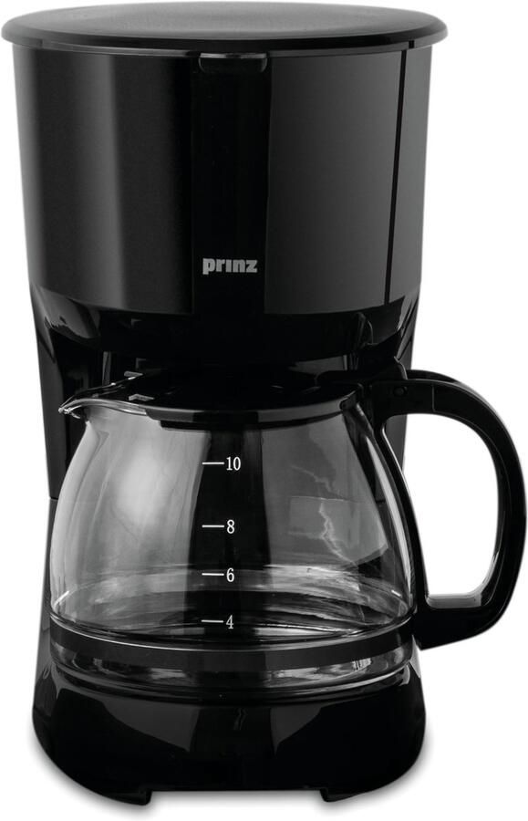 Elzusha Filter Koffiezetapparaat 1.25L (10 koppen) met Warmhoudfunctie
