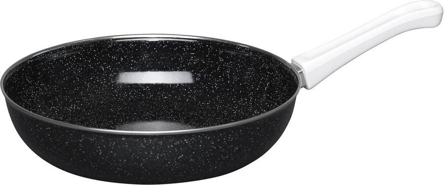 Emaille braadpan 28 cm Duurzaam en veelzijdig kookgerei voor elke warmtebron