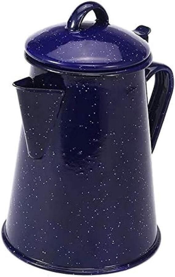Emaille Koffiepot Waterkoker Theepot Koken Water Inductie Geschikt 18 L Zwart