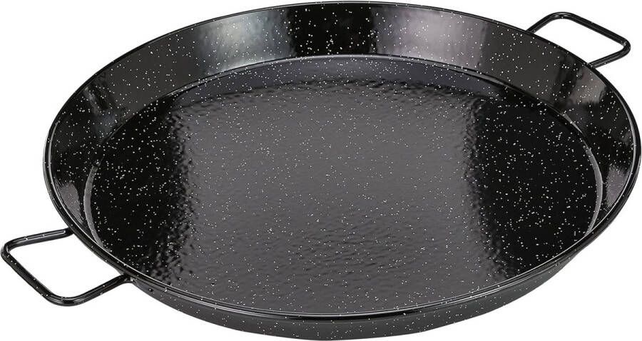 Emaille Paella Pan 50 cm Hoogwaardige Kookpan voor 14 Porties