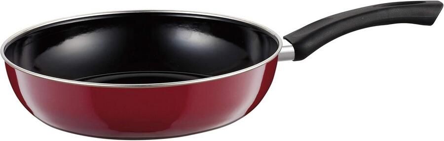 Emaille Pan Kookpan Dagelijks Koken Handgemaakt in Oostenrijk 28 cm Diameter Kastanjebruin