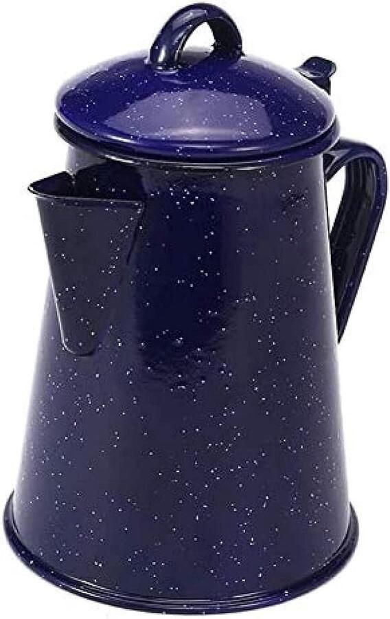 Emaille waterketel Theepot fornuis Water koken Universeel fornuis 18 L Wit