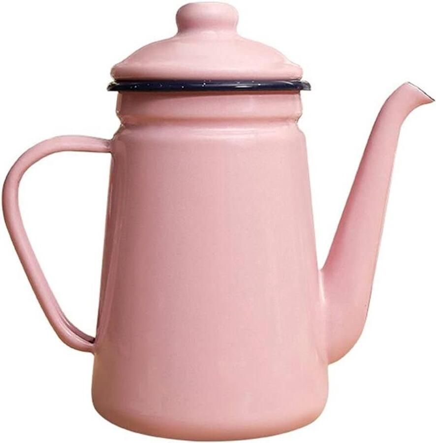 Emaille waterkoker Koffiepot theepot Dranken bereiden Snelle warmtegeleiding 09L F