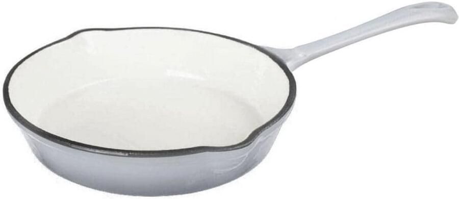 Emaillen Koekenpan 20cm Gietijzeren Pan met Vaccum Coating