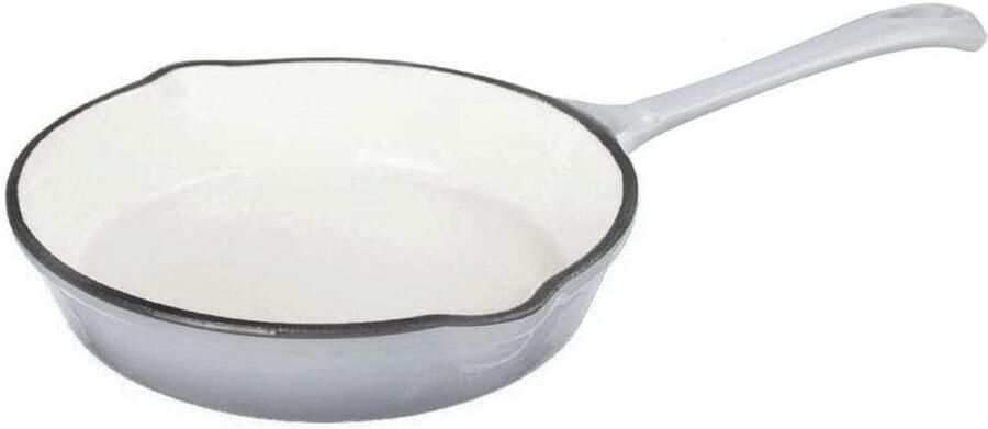 Emaillen Koekenpan 20cm Gietijzeren Pan met Vaccum Coating