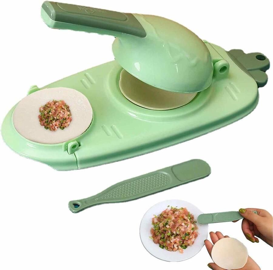 Tortilla Maker Pers DIY Vorm Pastapers Deeg Vormen Ergonomische Constructie 24W x 10H cm Groen