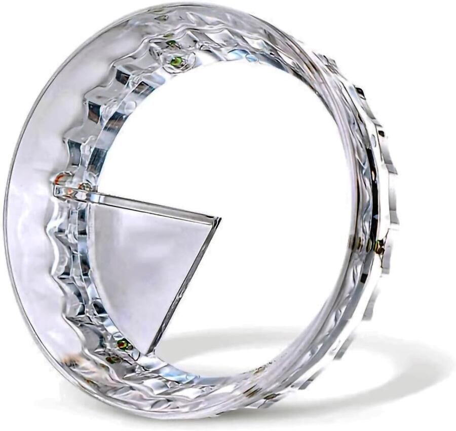 & Koffie Distributeur 2in1 Koffiezetapparaat Doseerring Voor Moka Express Snel & Espresso Verdelen en Tamp Vermijd rommel en Afval (51mm Espresso Dosing Ring)
