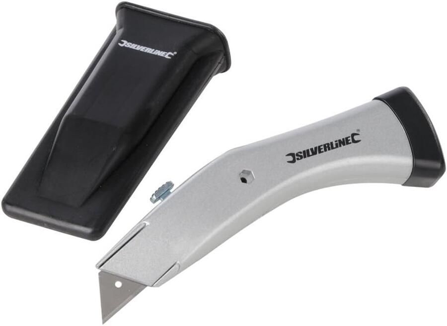 Ergonomisch tapijtmes Snijmes terugtrekbaar Tapijt snijden Lemmet in 3 posities 180 mm