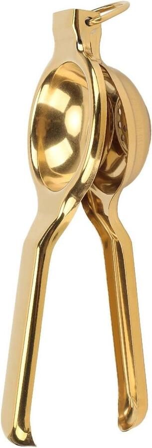 Ergonomische Citroenpers Handige Sapmaker Verse Sappen Maken Arbeidsbesparend Ontwerp 23x9x4 cm Goud