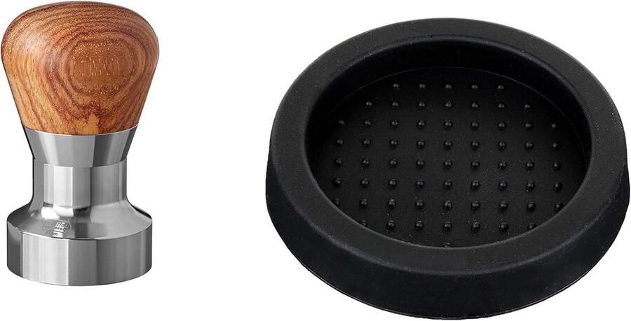 Ergonomische Koffietamper met RVS Basis voor Perfecte Espresso