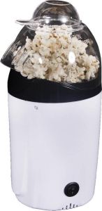 Esperanza Hetelucht popcornmaker Popcornmachine Zonder olie Klaar in 2 minuten 1200W Wit