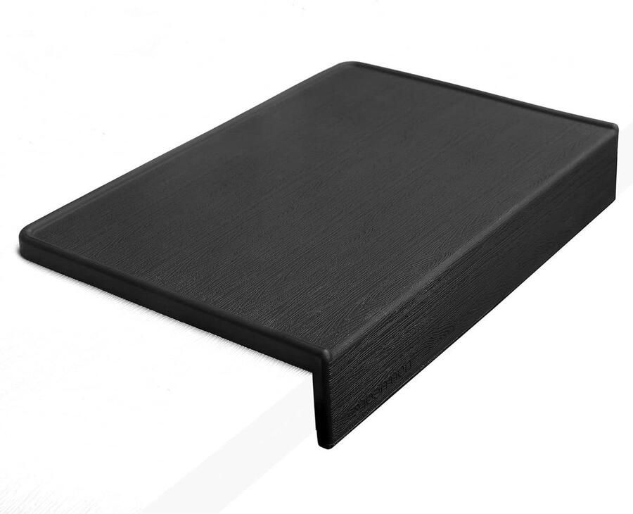 Espresso Aanstampmat Koffie Tamper Mat Barista Werkplek Beschermt Werkblad en Portafilter 23 x 15 cm Zwart