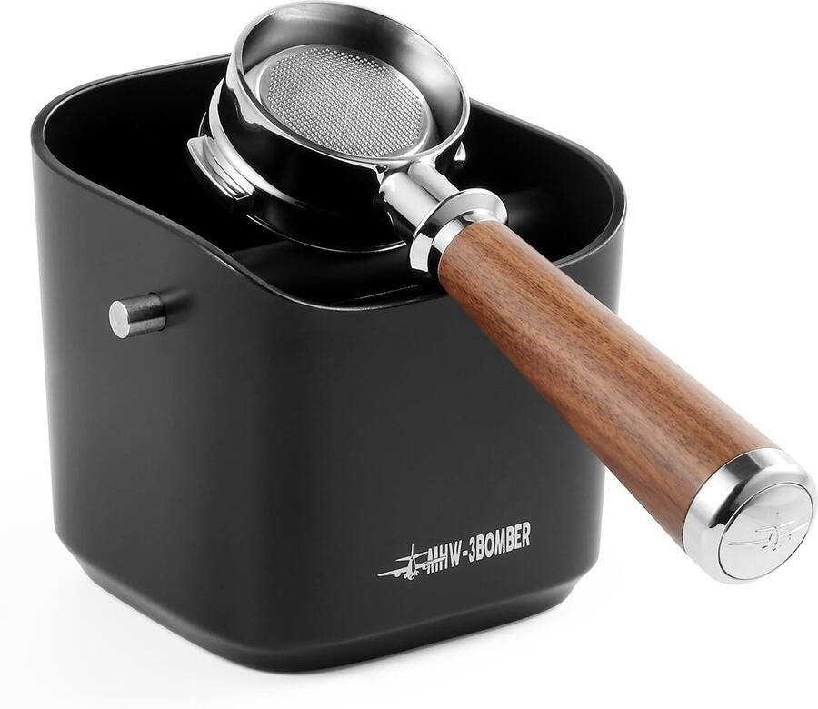 Espresso Abklopfbehälter Ruisarm & Antislip 1 2 L Capaciteit