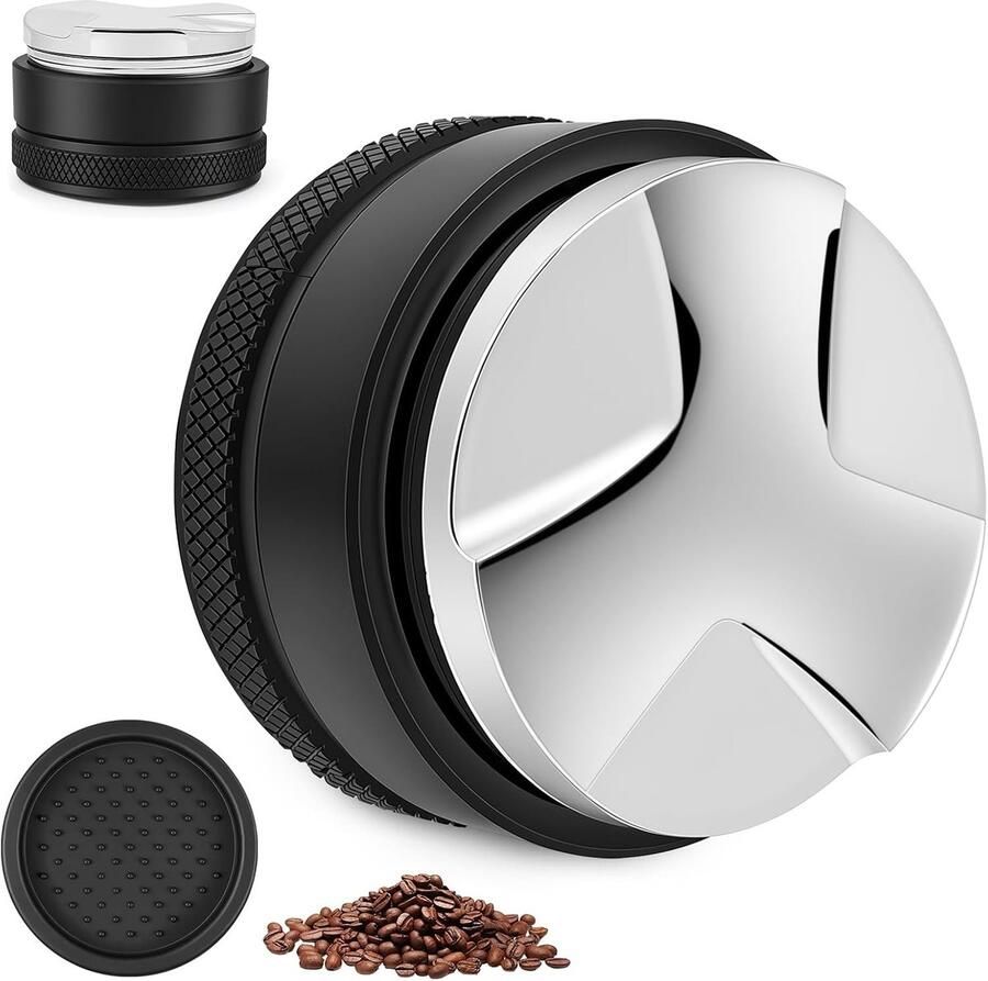 Espresso Accessoires 58mm Koffie Distributor Tool Koffie Divider en Leveler van RVS voor Perfecte Extractie