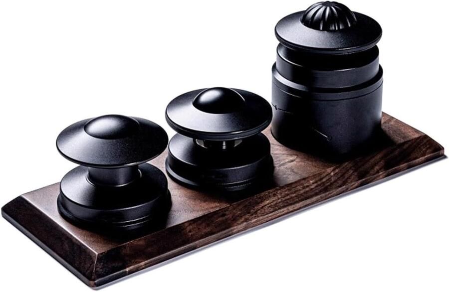 Espresso Accessoires Kit Koffie Barista Set Professioneel Koffie Zetten Veerbelaste WDT Tool 58mm Houtkleurig