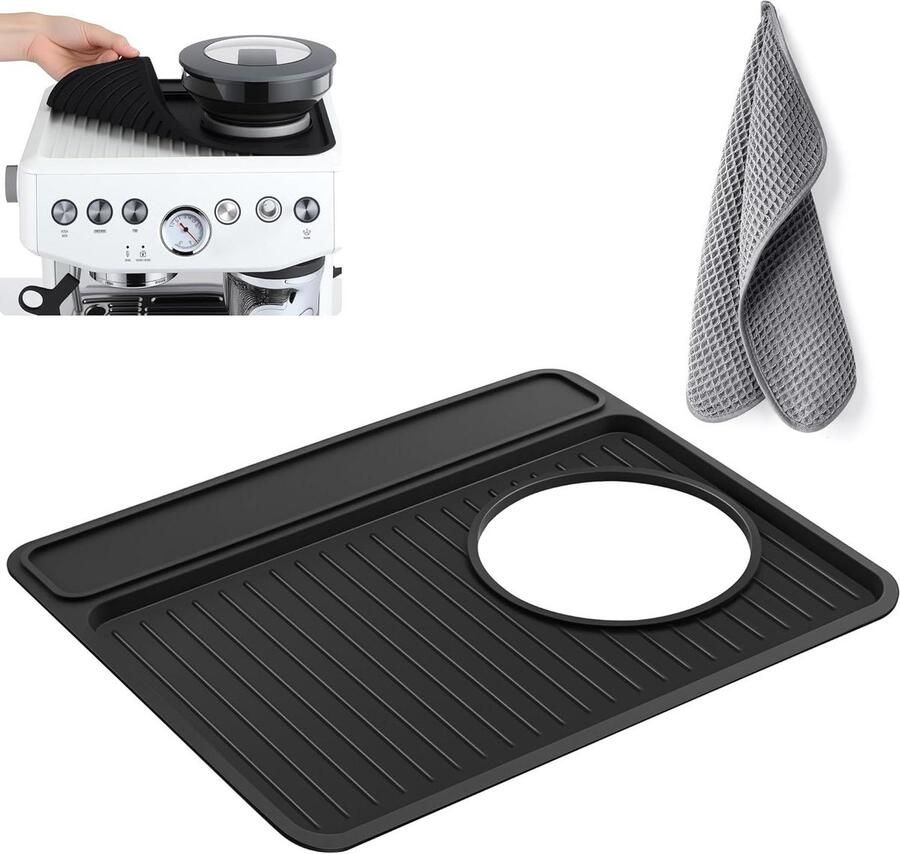 Espresso Accessoires Set Koffie Barista Hulpmiddelen Koffie Bereiden Food Grade Siliconen Mat