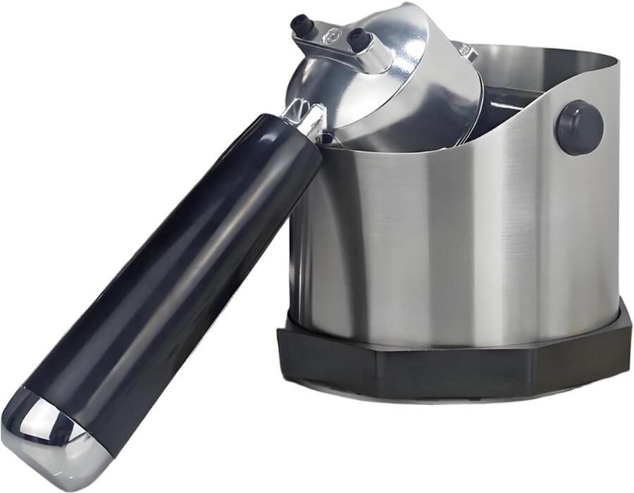 Espresso Bak Koffiedik Verwijderaar Koffiezet Gemak Grote Capaciteit 750 ml Zilver