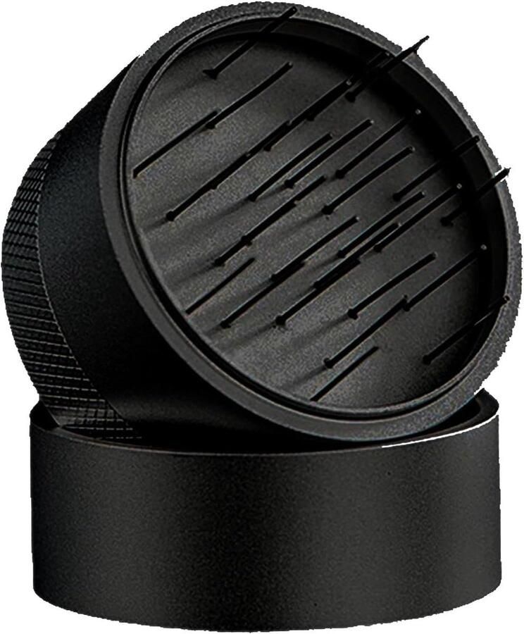 Espresso Distributie Tool Koffie Roer Tool Perfect Koffie Zetten Verstelbare Naaldlengte 4.09 Inch Diameter Zwart