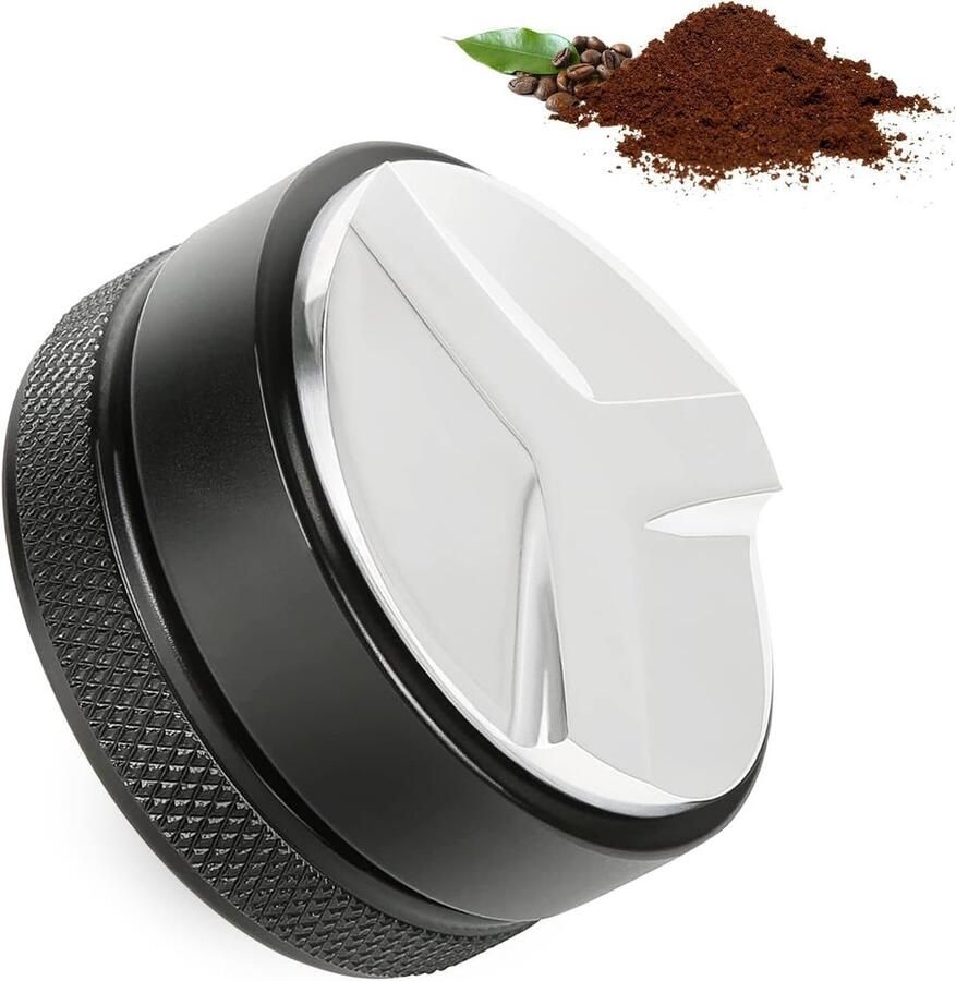 Espresso Distributietool voor Perfecte Koffieporties Verstelbare Diepteverdeler en Barista Accessoires voor Tamping (51mm)