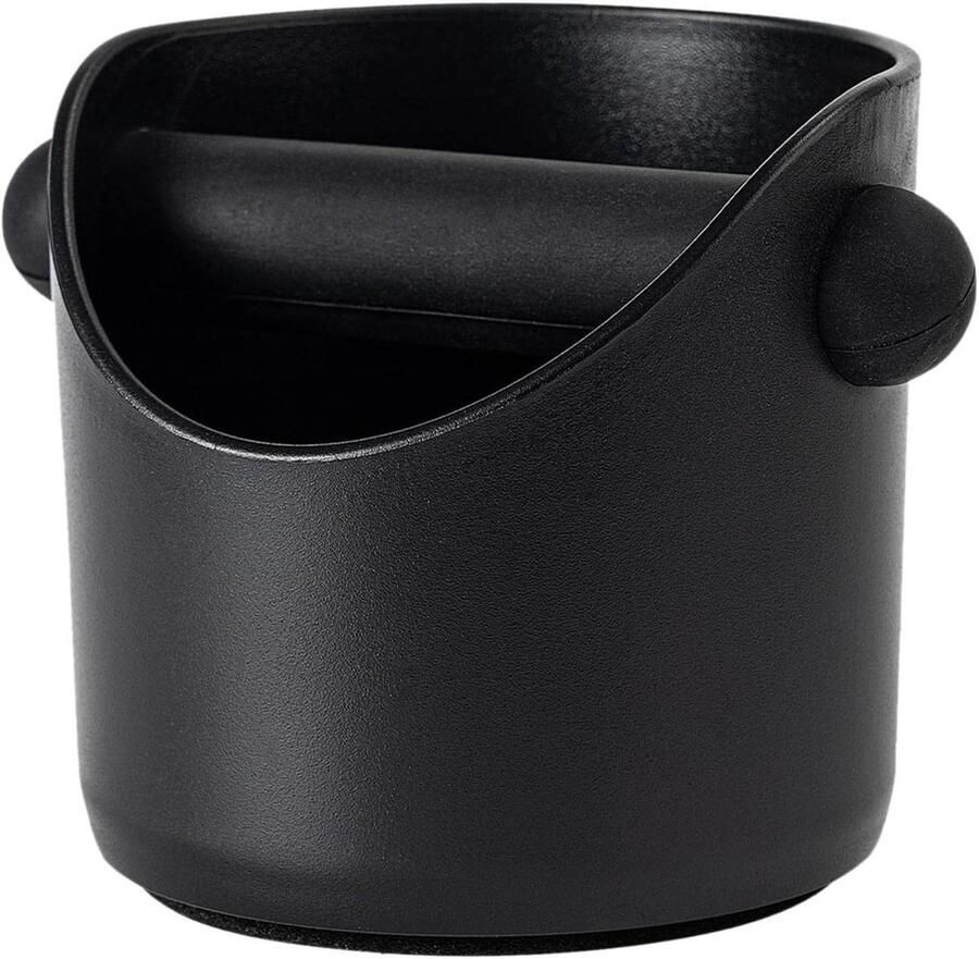 Espresso Emmer Koffiedik Bak Koffie Resten Verwerken Afneembare Klopstang 10 x 9 x 8 cm Zwart
