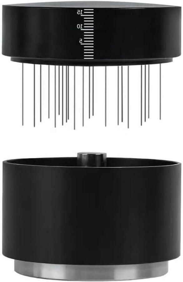 Espresso Gereedschap Koffie Stamper Espresso Zetten 3-in-1 Functie 51 53 58mm Zwart