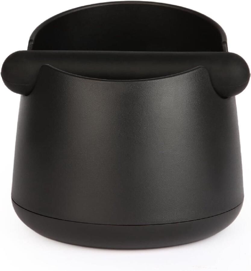 Espresso Klopbox Koffiedik Emmer Espresso Resten Verwerken Grote Capaciteit Ontwerp 13.7 cm Hoog Zwart