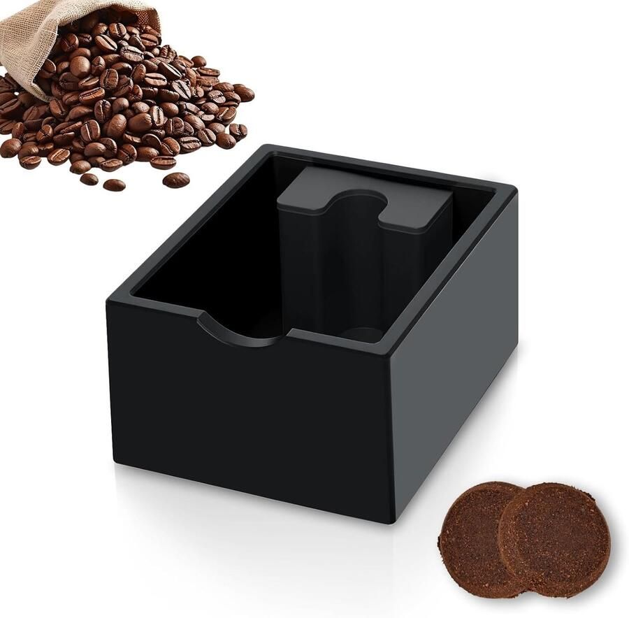 Espresso klopdoos en koffiezethouder afklophouder voor zeefhouder ideaal voor koffieliefhebbers