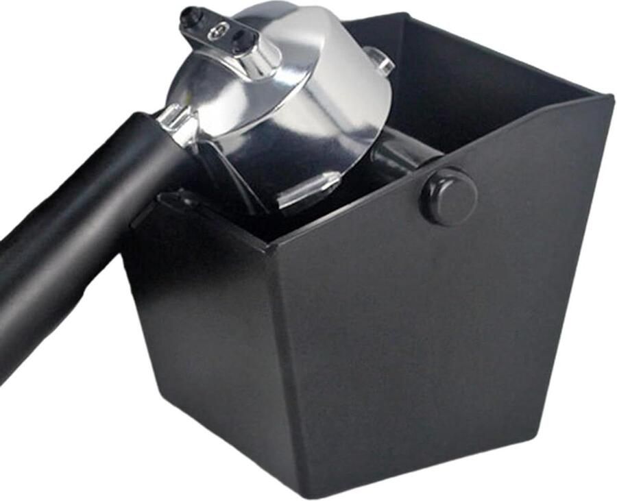 Espresso Knock Box Koffiedik Bakje Koffiedik Verwerken Valbestendig ABS Materiaal 13.1 x 13 x 12.7 cm