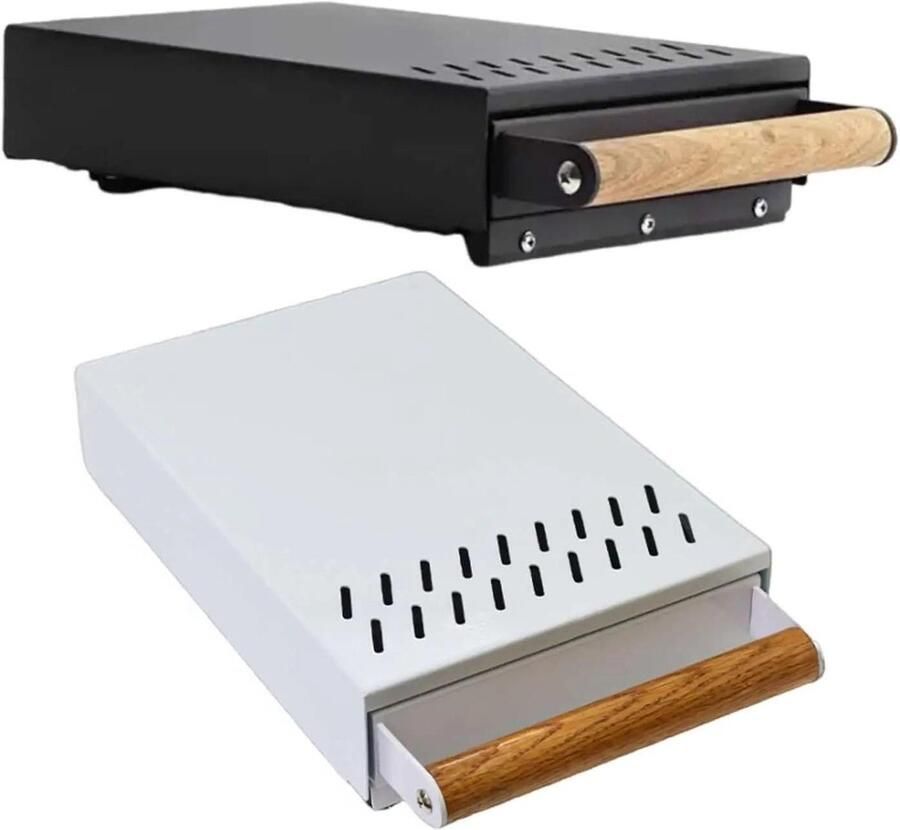 Espresso Koffiehouder Keuken Bar Accessoire Koffiedik Opvangen Ruimtebesparende Opslag 345 cm Wit
