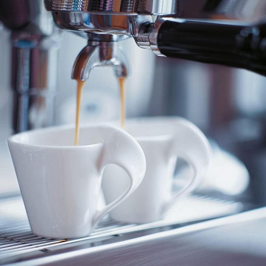 Espresso Kop Koffiekopje Mok Genieten van Koffie Ergonomische Handgreep 80 ml Wit - Foto 2