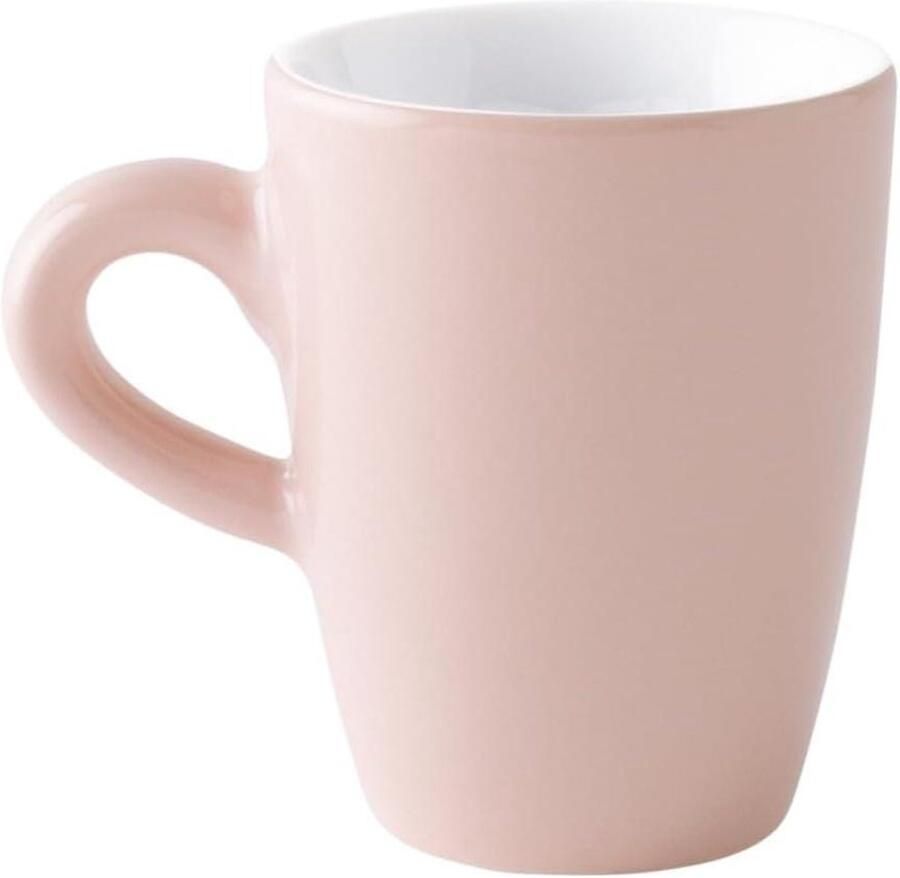 Espresso kop Kopje Mokje Koffie Genieten Vaatwasmachinebestendig 100 ml Rosé