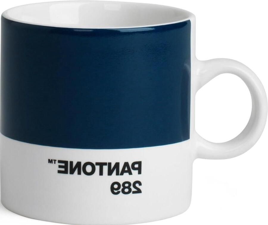 Espresso Kopje Kleine Koffiecup Genieten van Koffie Handgemaakt Porselein 120 ml Donkerblauw