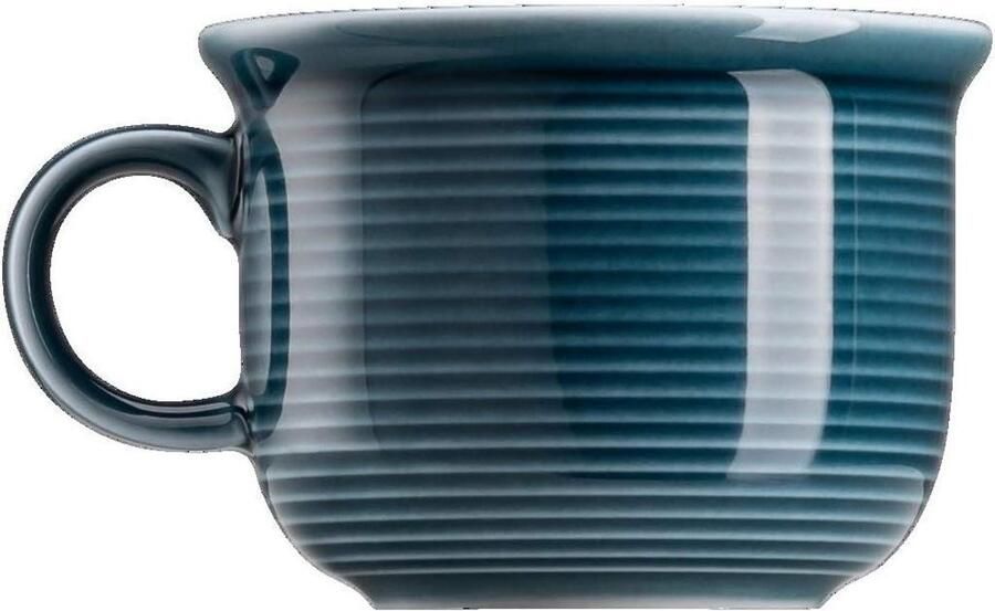 Espresso Kopje Koffie Kopje Koffie Genieten Natuurlijke Kleuren 1 Stuk Nachtblauw