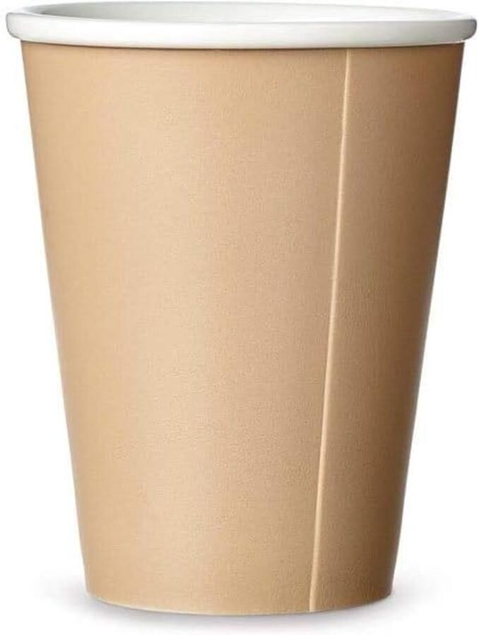 Espresso Kopje Koffiebeker Mok Koffie Genieten Vaatwasserbestendig Lichtgewicht 32 ml Warm Zand