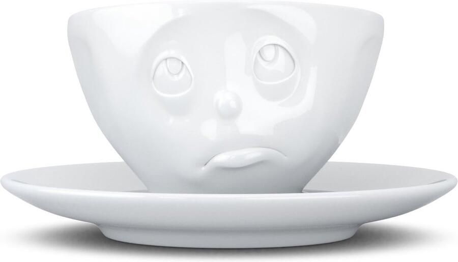 Espresso Koppen Koffiebekers Koffie Moment Vaatwasserbestendig 100 ml Wit