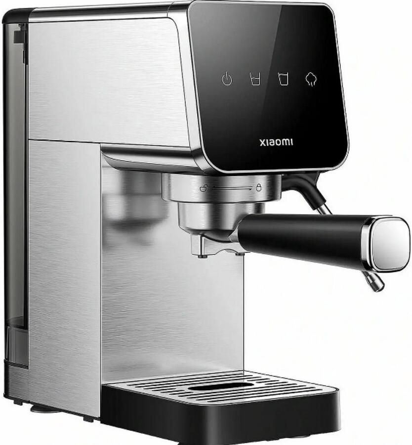 Espresso Machine – Halfautomatische Espressomachine – RVS – EU- Zilver Zwart