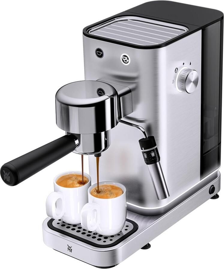 Espresso Machine Koffiezetapparaat Espresso Maken Krachtig Thermoblock 1.4 Liter Mat Zilver