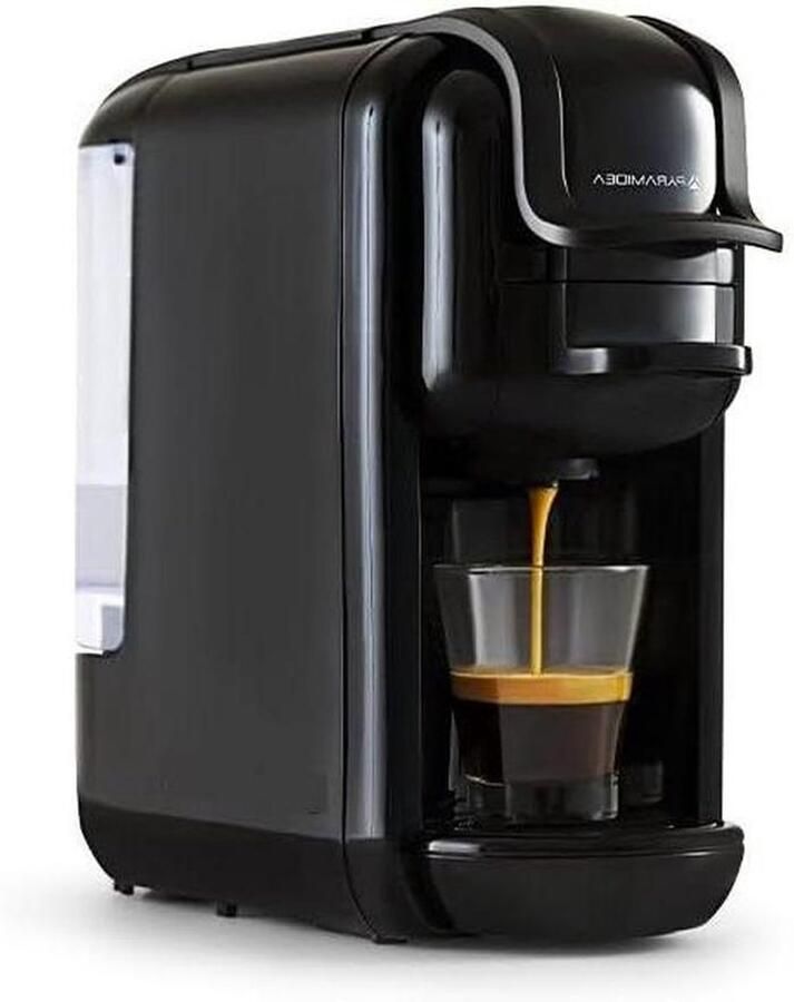 Espresso Machine Koffiezetapparaat Koffie Maken 3-in-1 Functionaliteit Compact Formaat Zwart