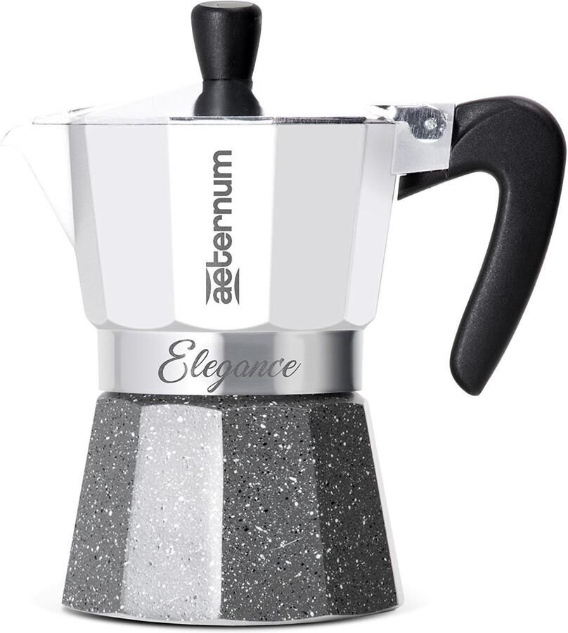 Espresso Machine Koffiezetter Koffie Bereiden Voor 3 Koppen 30 x 20 x 15 cm Wit