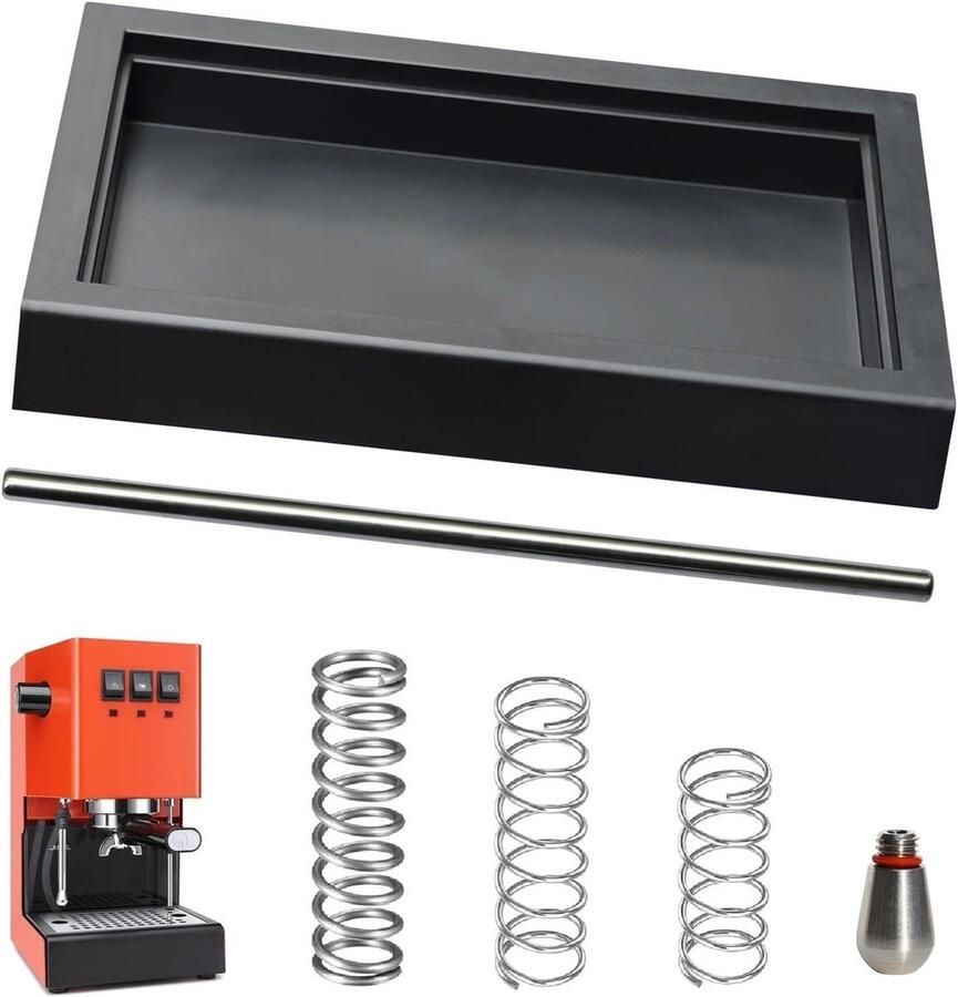 Espresso Machine Onderdelen Machine Kit Betere Shots Maken Verstelbare Drukveren 21.4 x 13.4 x 3.3 cm