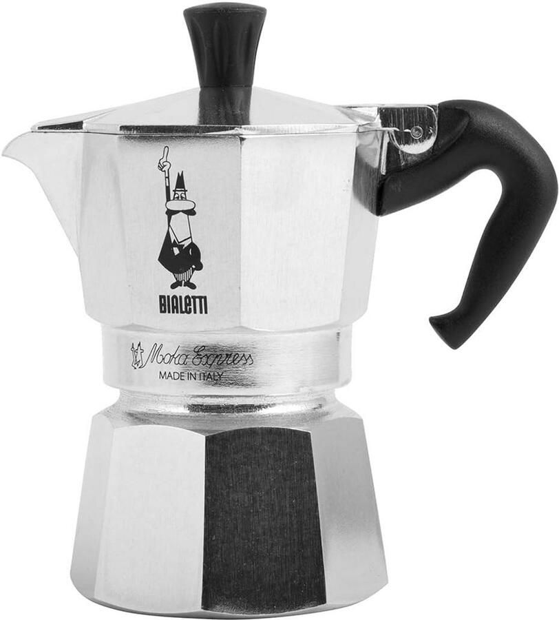 Espresso Maker Koffiezetter Koffie Zetten Aluminium 1000 ml Zilver