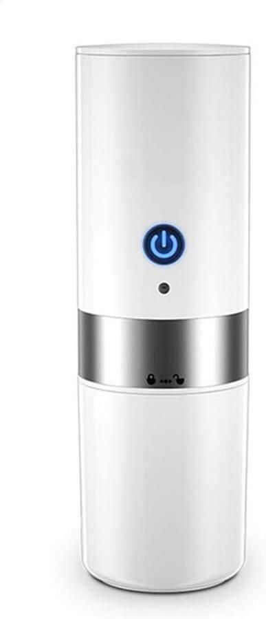 Espresso Maker Machine Automatische Elektrische Koffiezetapparaat Machine Kleine Reizen Koffiezetapparaat Machine Ingebouwde Filter voor Auto Reizen Camping Home (Wit)