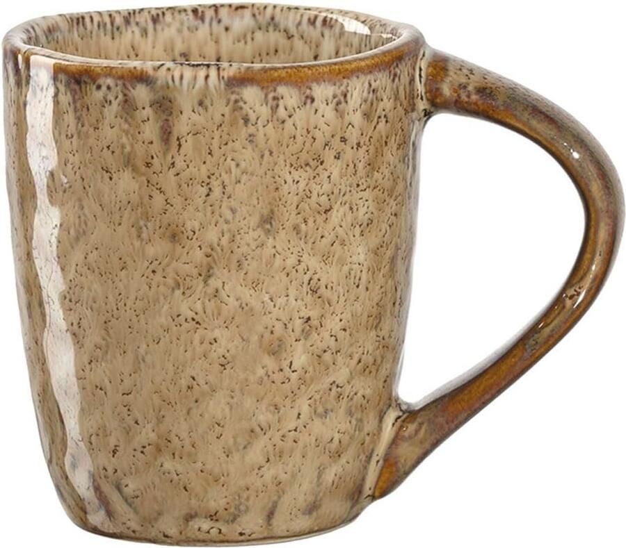 Espresso Mok van Aardewerk Handgemaakt en Vaatwasmachinebestendig 90 ml