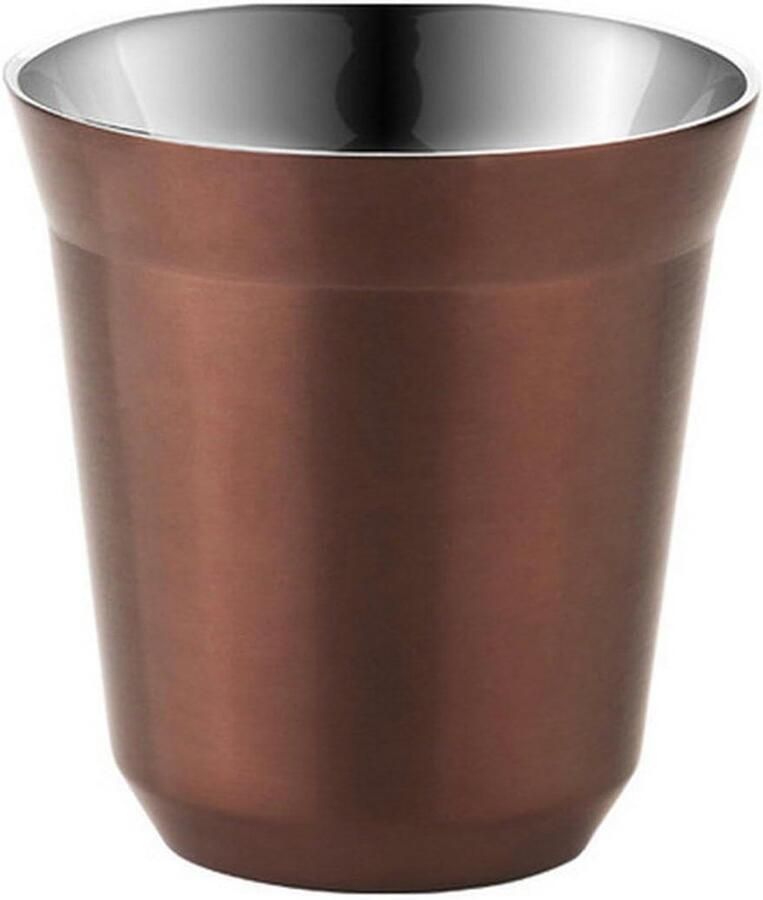 Espresso Mokken Koffiebekers Warme Drankjes Dubbelwandig Geïsoleerd 80 160ml Roestvrij Staal