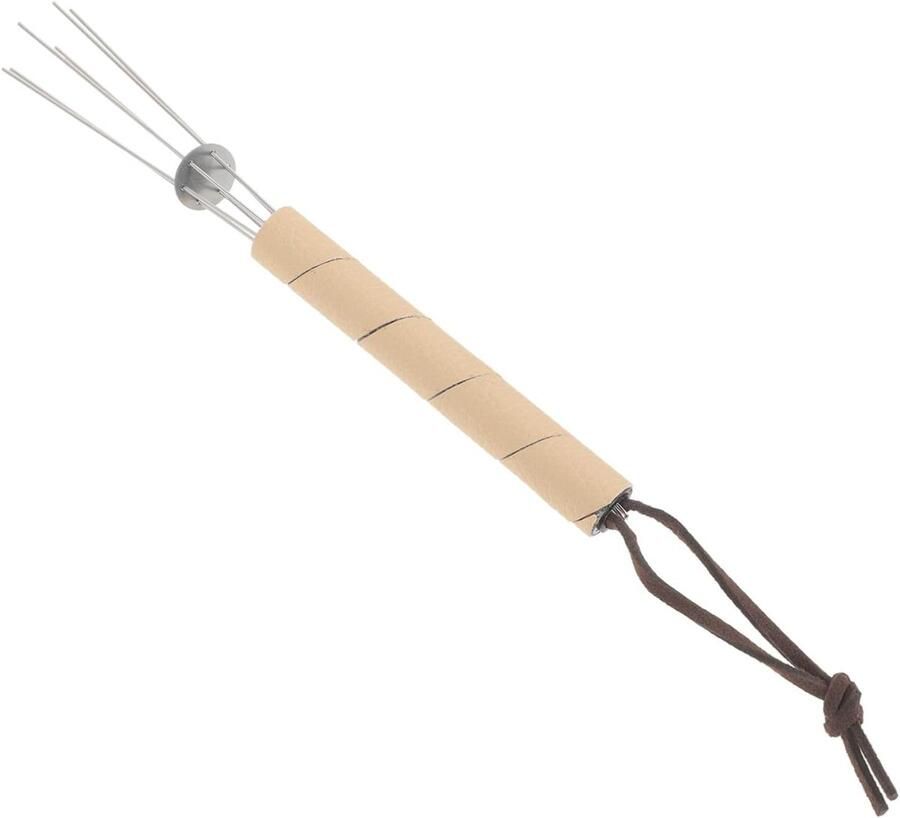 Espresso Naald Distributor Koffie Roerder Koffie Extraheren Ergonomisch Handvat 14.5 cm Khaki