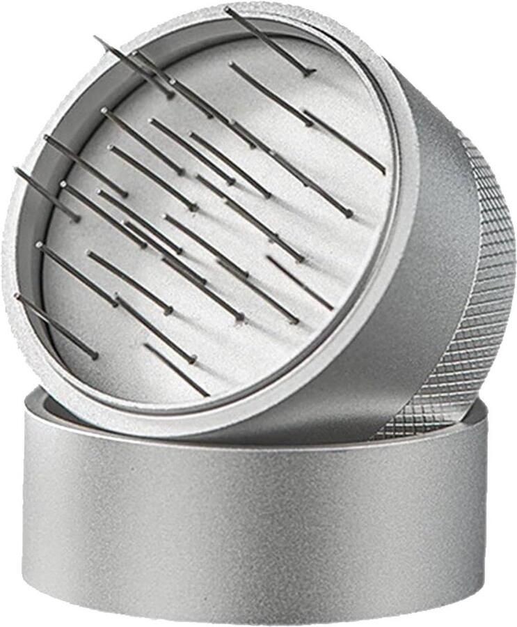 Espresso Naaldverdeler Koffie Distributor Koffie Bereiden Verstelbare Naald 10.4 x 10.4 x 8.2 cm Metaal