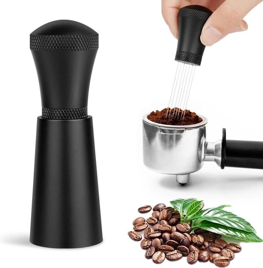 Espresso Needle Tool met 7 Naalden en 10 Vervangende Naalden Perfect voor Barista en Koffieliefhebbers Koffie Accessoires voor een Perfecte Extractie